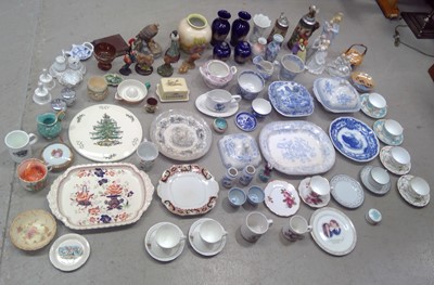Lot 73 - A Selection of Ceramics, Factories include...