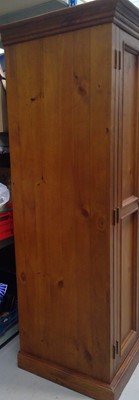 Lot 17 - A Pine Wardrobe. 192cm tall, 110cm wide and...