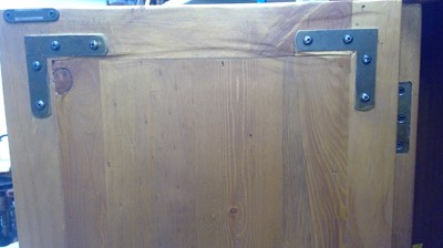Lot 21 - Pine Wardrobe, 192cm tall, 110cm wide and 64cm...