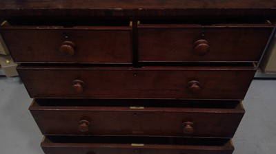 Lot 15 - Victorian, Mahogany Chest of Drawers. 110cm...