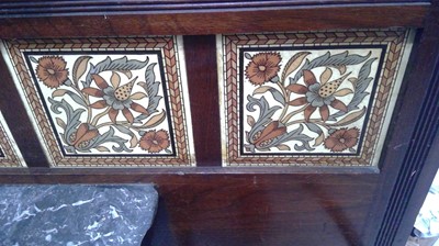 Lot 10 - A Victorian / Edwardian Mahogany Hall Stand....