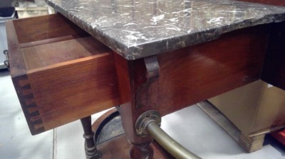 Lot 10 - A Victorian / Edwardian Mahogany Hall Stand....