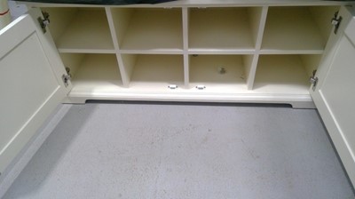 Lot 9 - A Cotswold Company Hall Shoe Seat. The Seat...