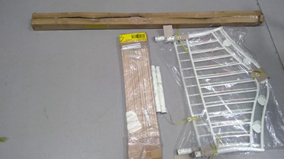 Lot 35 - A Single Metal Bed Frame. The Frame is 80cm...
