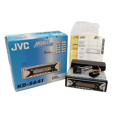 Lot 89 - A JVC Mobile Entertainment CD/Receiver. Boxed...