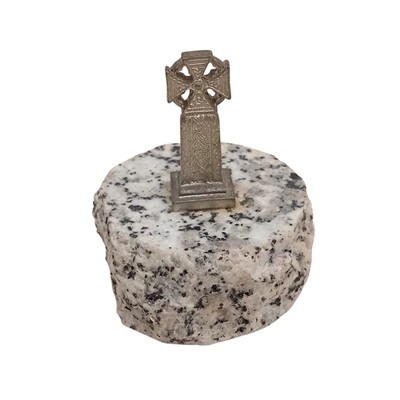 Lot 8 - A South Crofty Tin, Celtic cross mounted on...
