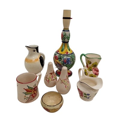 Lot 156 - A collection of continental ceramics,...