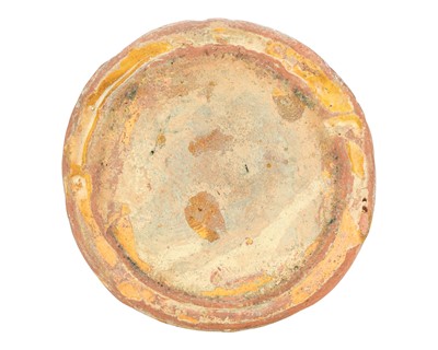 Lot 594 - A good North Devon slipware harvest jug, probably Barnstaple.