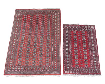 Lot 389 - Two Pakistani Bokhara rugs.