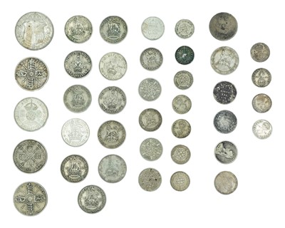 Lot 66 - GB SILVER PRE-DECIMAL COINAGE.