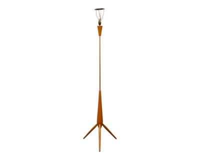 Lot 170 - A 1960s sputnik type standard lamp.