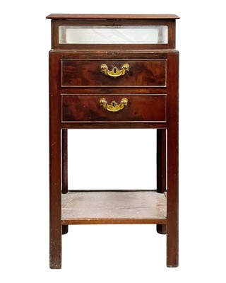Lot 887 - A 19th century table vitrine, in the Georgian taste.