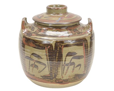 Lot 313 - Harry Davis 1910-1986), Crowan pottery (attributed).
