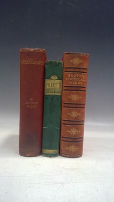 Lot 7 - Scott's Poetical Works, dated 1887, Villette,...