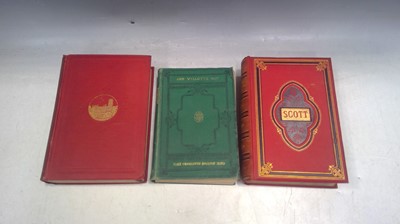 Lot 7 - Scott's Poetical Works, dated 1887, Villette,...