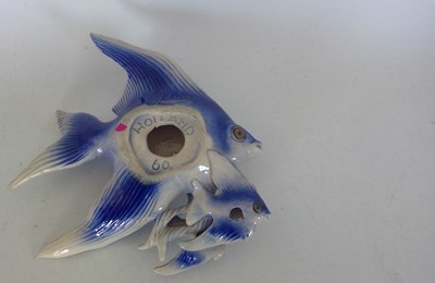 Lot 2 - Two Vintage Jema of Holland Iridescent Angel...