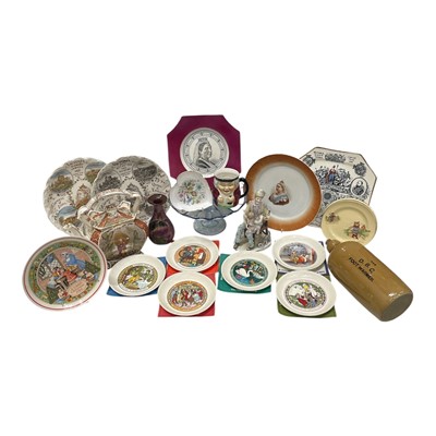 Lot 88 - Box containing Queen Victoria commemorative...