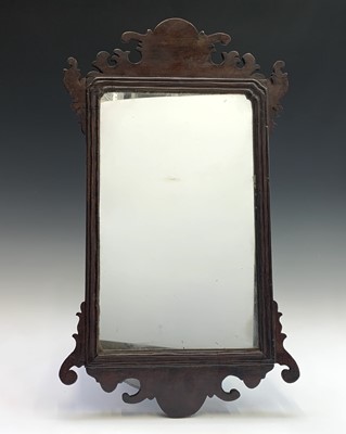 Lot 277 - An early George III style wall mirror with...