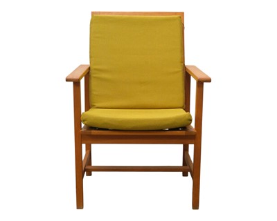 Lot 261 - Borge Mogensen, for Fredericia Stolefabrik, a Danish oak armchair.