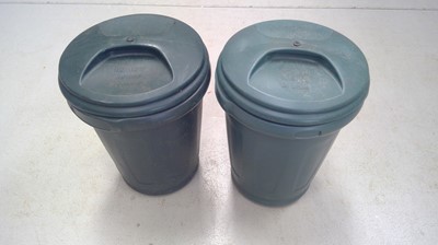 Lot 221 - Two 80L Butts / Storage Bins.