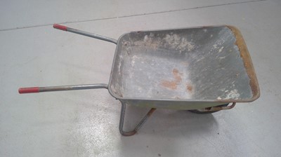 Lot 223 - A Large Metal Wheelbarrow.