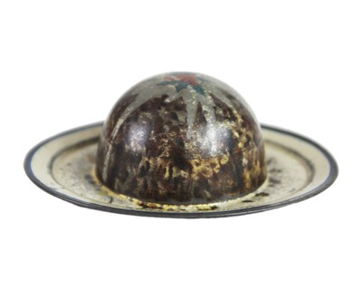 Lot 112 - A scarce Rowntree of York miniature Christmas pudding sample tin.