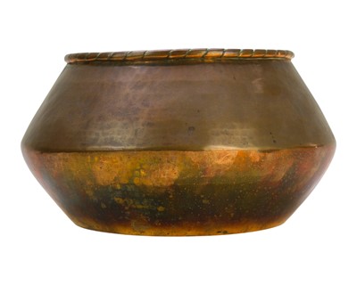Lot 120 - A Keswick School of Industrial Art copper bowl.