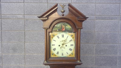 Lot 4 - An Antique Grandfather Clock. The Clock is...
