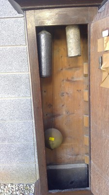 Lot 4 - An Antique Grandfather Clock. The Clock is...