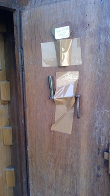 Lot 4 - An Antique Grandfather Clock. The Clock is...