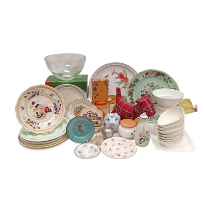 Lot 247 - A collection of ceramics, etc., including a...