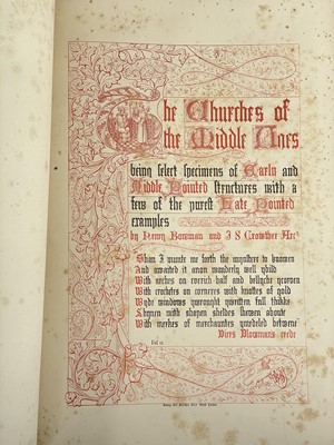 Lot 28 - (Architecture) Henry Bowman and J. S. Crowther