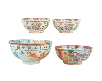 Lot 306 - A Chinese export 'Imari' bowl.