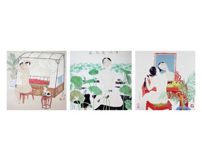 Lot 379 - Three Chinese prints.