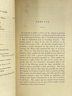 Lot 8 - Norfolk and Norwich Archaeological Society