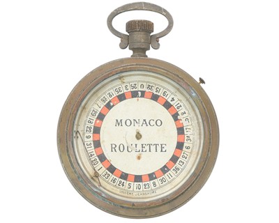 Lot 7 - A Systeme Jeansaume novelty Monaco Roulette wheel.