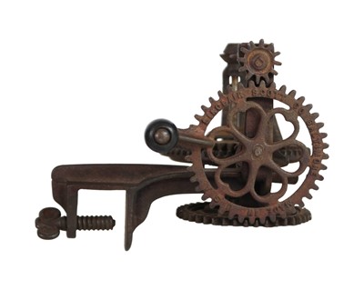 Lot 15 - A bronze 4lb bell weight.