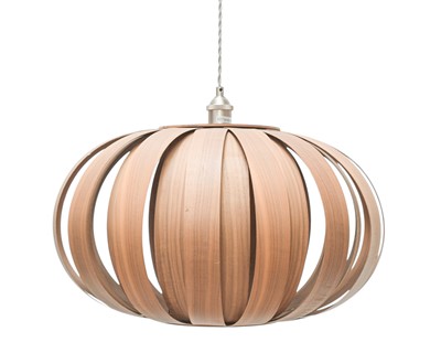 Lot 177 - A Tom Raffield 'Urchin' pendant light fitting.