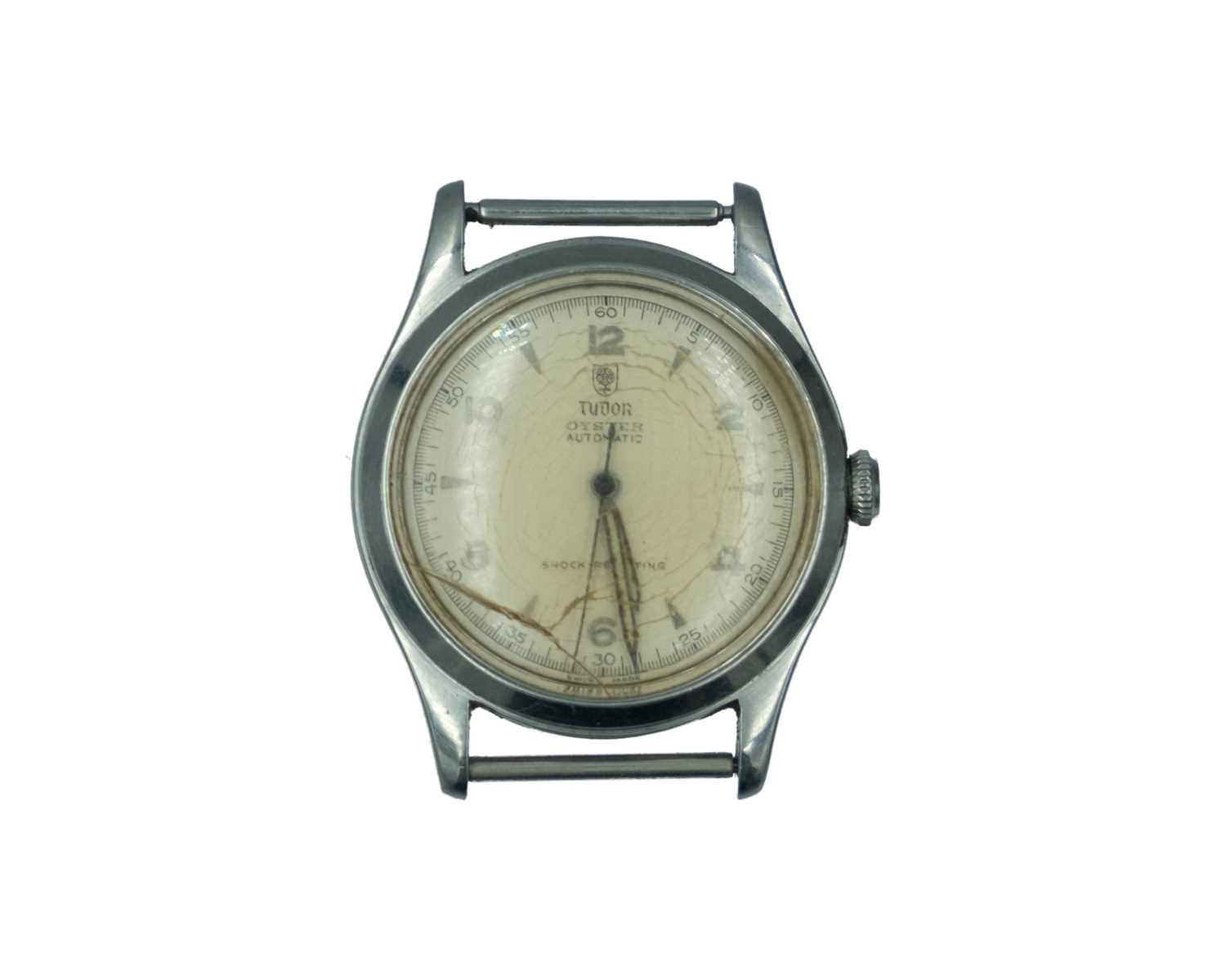 Lot 686 - TUDOR - An Oyster Automatic shock-resisting stainless steel gentleman's wristwatch.
