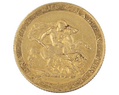 Lot 55 - GB - A George III 1817 full sovereign gold coin.
