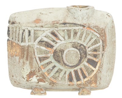 Lot 281 - A studio pottery brutalist vase.