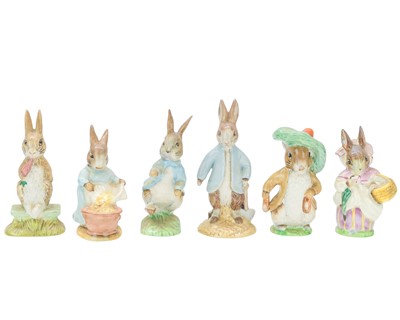 Lot 562 - Beswick Beatrix Potter figures.