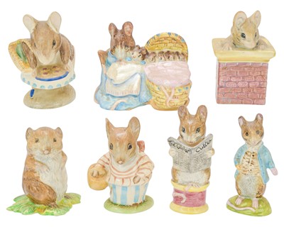 Lot 502 - Beswick Beatrix Potter figures.