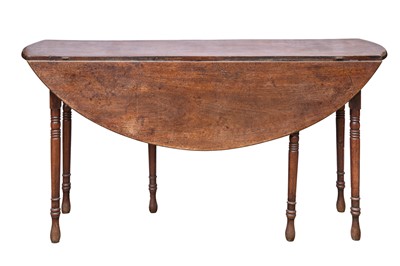Lot 860 - An Irish mahogany wake table.