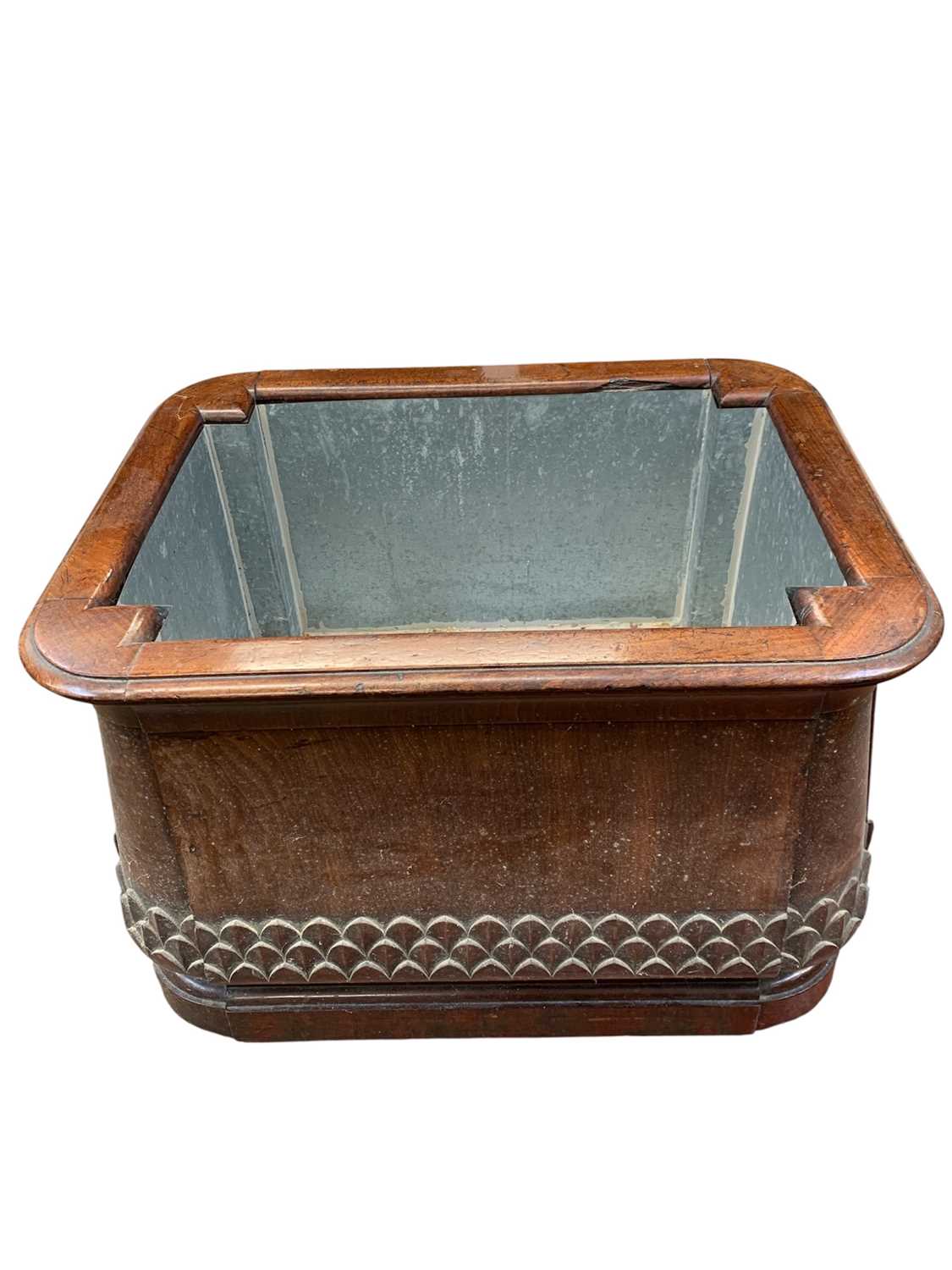 Lot 854 - A good Regency mahogany wine cooler, by J Kendell & Co.