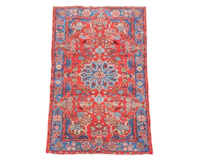 Lot 401 - An Iranian Nahavand rug.