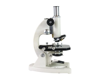 Lot 200 - A French Perl monocular compound microscope.