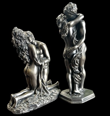Lot 58 - Two Crosa "Lovers" figures from 1998 & 2001,...
