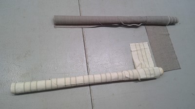 Lot 73 - Two Incomplete Rolls of Material.