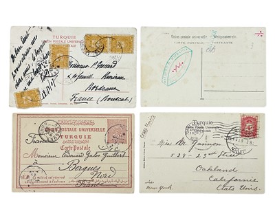 Lot 98 - Ottoman, Turkey postcards x4.